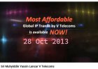 Oct 2013 Launch of VTEL/Aries Coastal Terrestrial Network by YAB TS Muhyiddin as DPM
